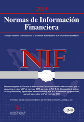 Normas de Información Financiera. (NIF) 2019
